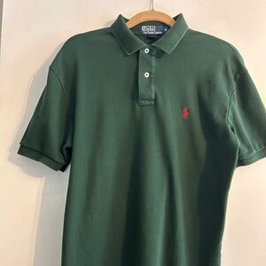 Polo by Ralph Lauren Men's Classic Green Polo Shirt